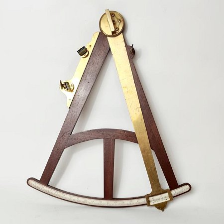 Large Mahogany Sextant